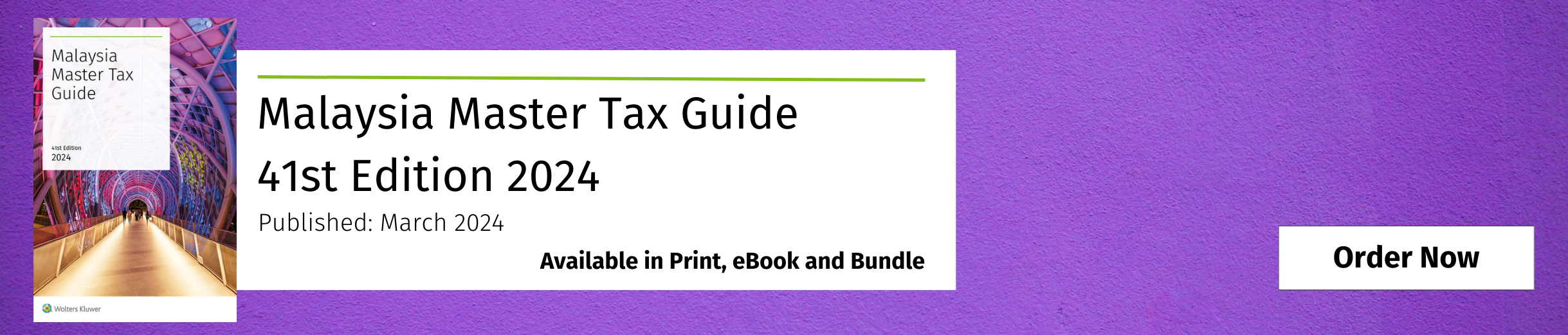 Malaysia Master Tax Guide 41st Edition 2024